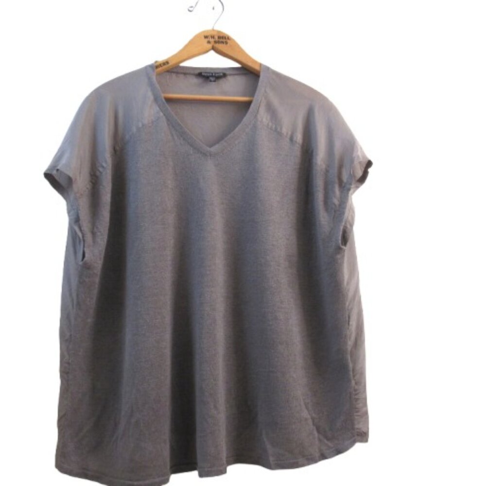 Eileen Fisher Silk and Linen Top